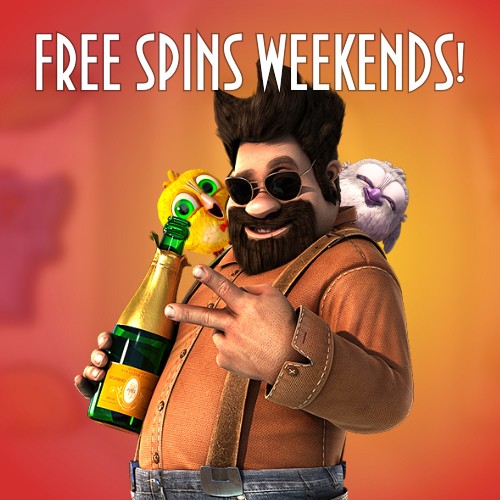Free Spins Weekends!
